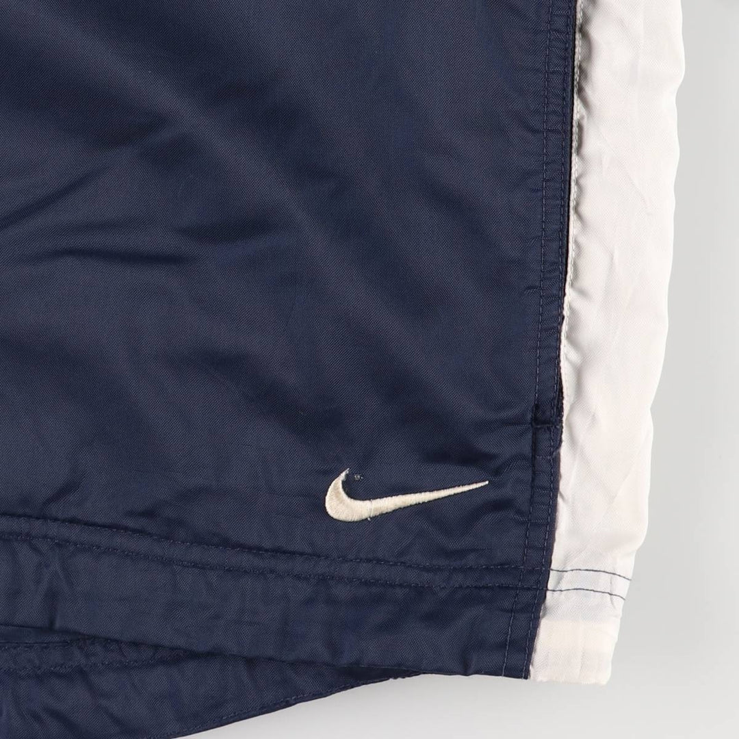 90'S Vintage Nike Anorak Jacket, Men's Size L Nylon navy blue type Vintage Second Hand