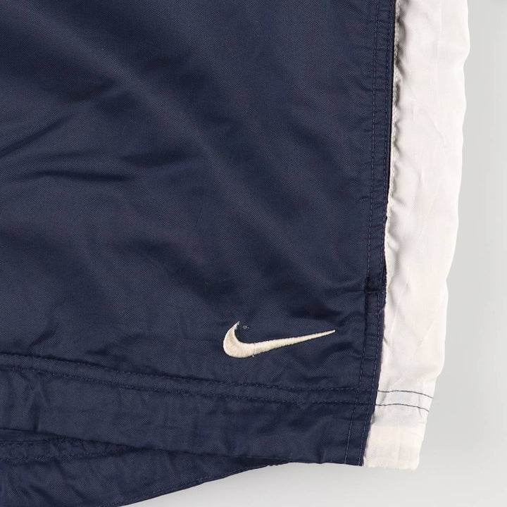 90'S Vintage Nike Anorak Jacket, Men's Size L Nylon navy blue type Vintage Second Hand