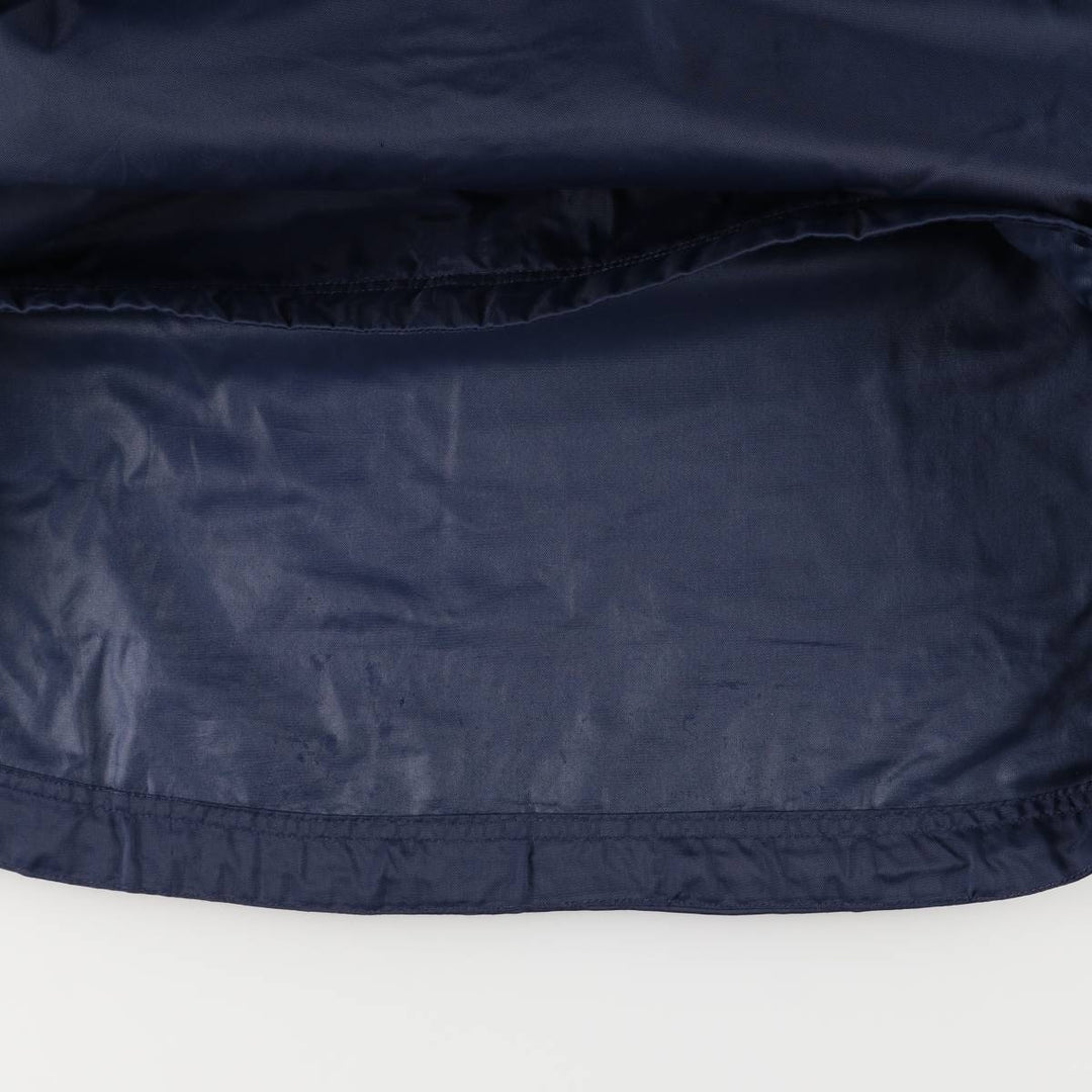 90'S Vintage Nike Anorak Jacket, Men's Size L Nylon navy blue type Vintage Second Hand