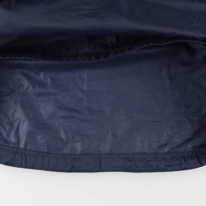 90'S Vintage Nike Anorak Jacket, Men's Size L Nylon navy blue type Vintage Second Hand