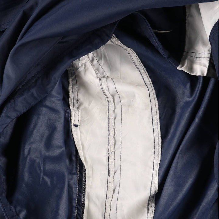 90'S Vintage Nike Anorak Jacket, Men's Size L Nylon navy blue type Vintage Second Hand