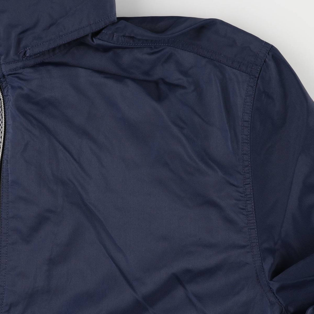 90'S Vintage Nike Anorak Jacket, Men's Size L Nylon navy blue type Vintage Second Hand