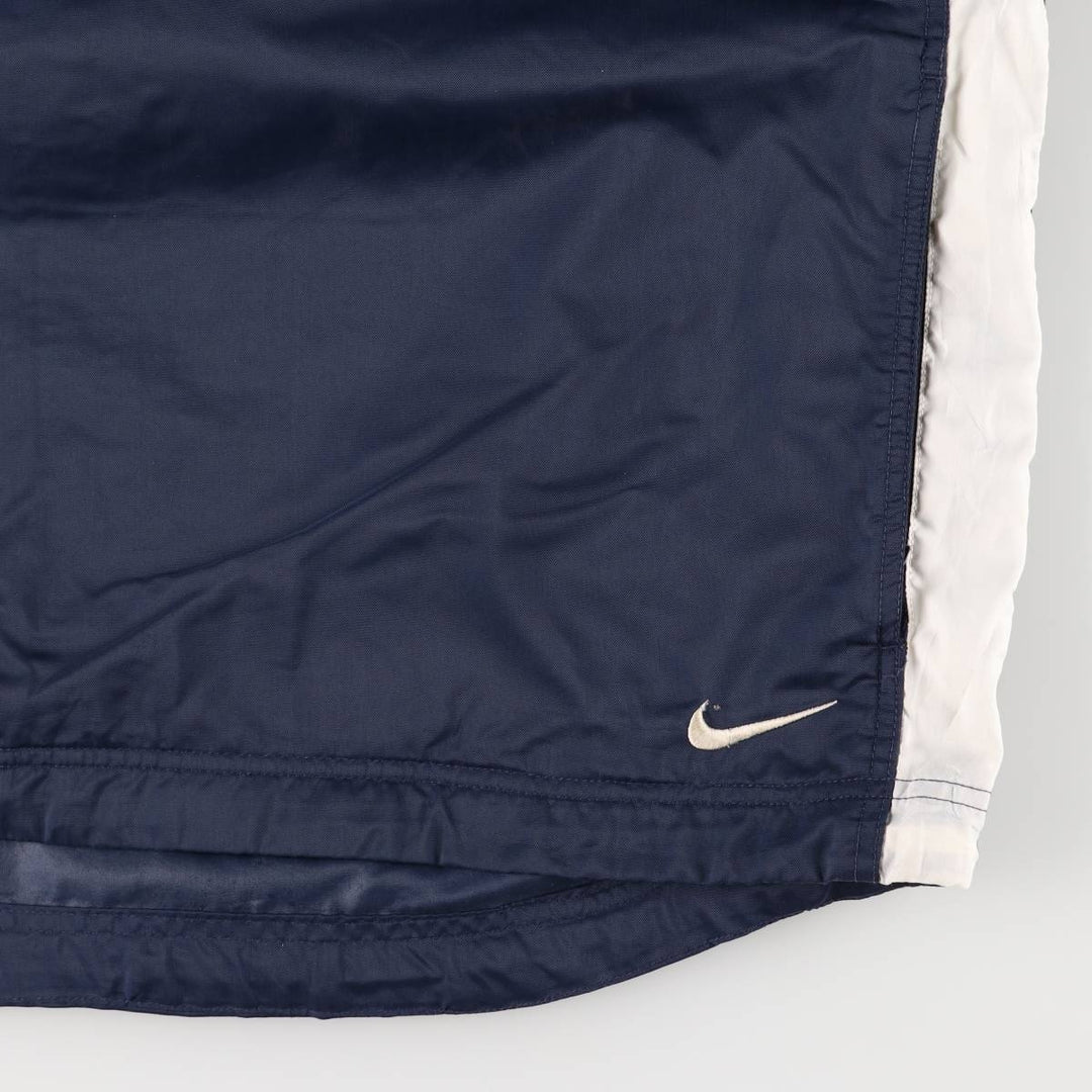 90'S Vintage Nike Anorak Jacket, Men's Size L Nylon navy blue type Vintage Second Hand