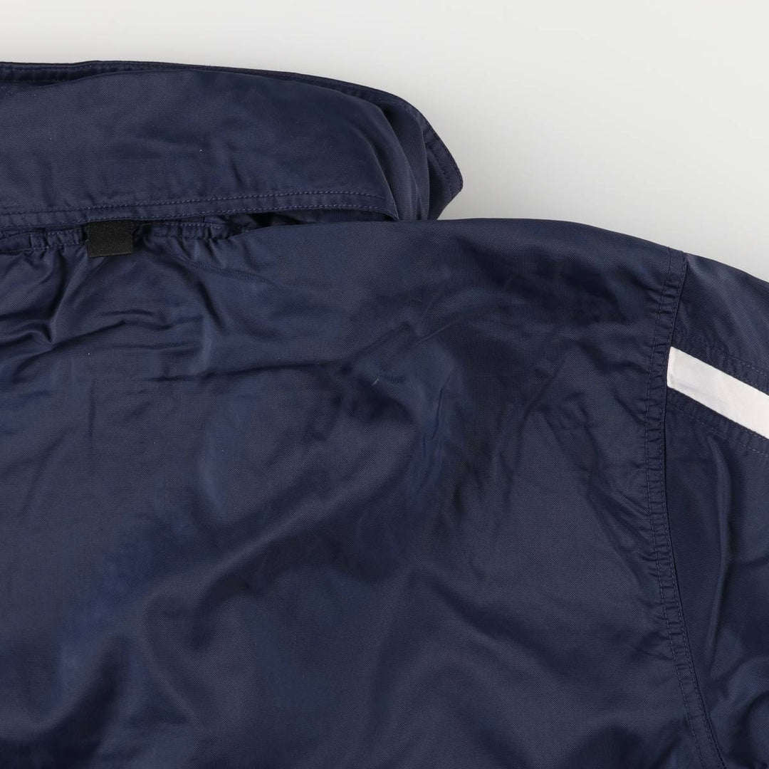 90'S Vintage Nike Anorak Jacket, Men's Size L Nylon navy blue type Vintage Second Hand