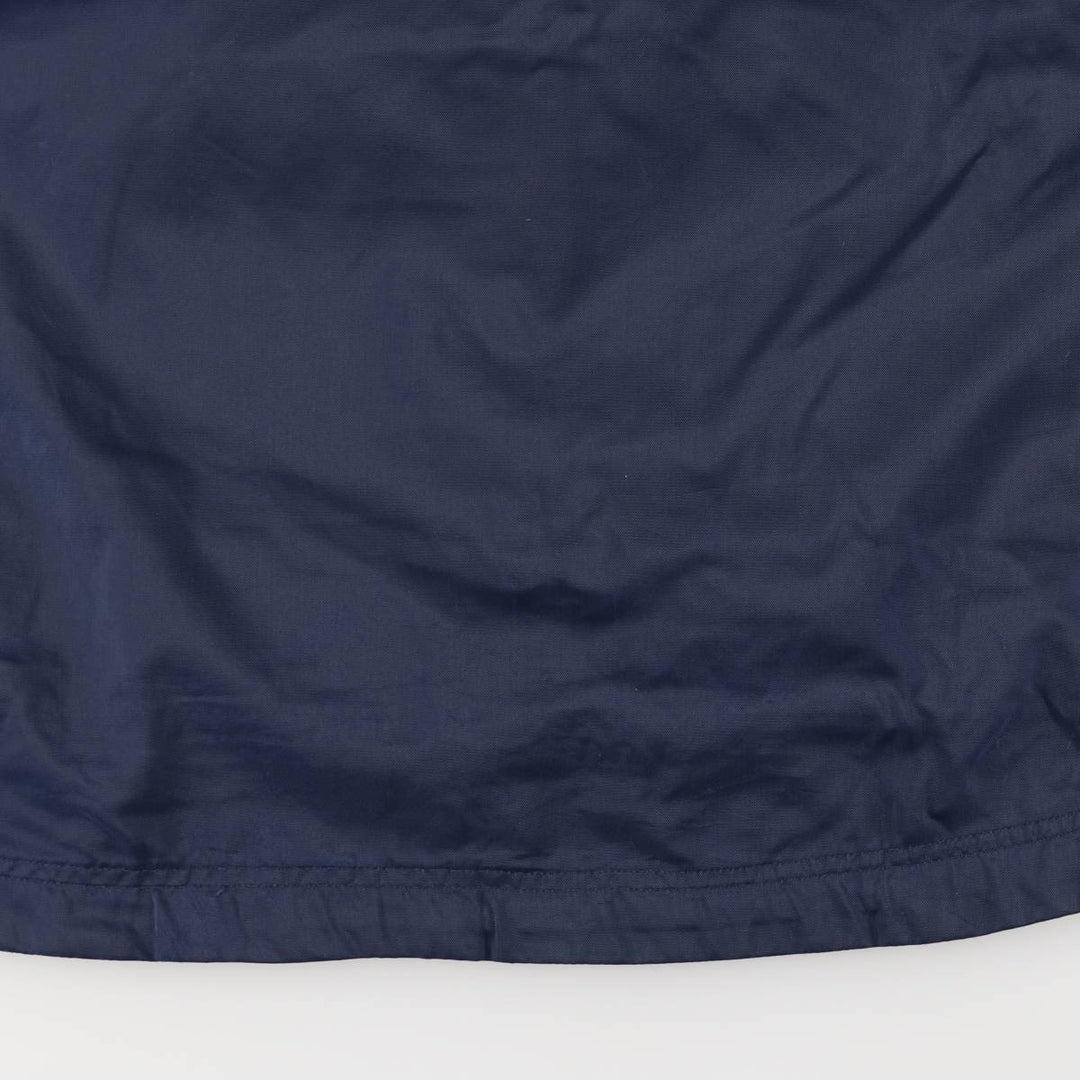 90'S Vintage Nike Anorak Jacket, Men's Size L Nylon navy blue type Vintage Second Hand