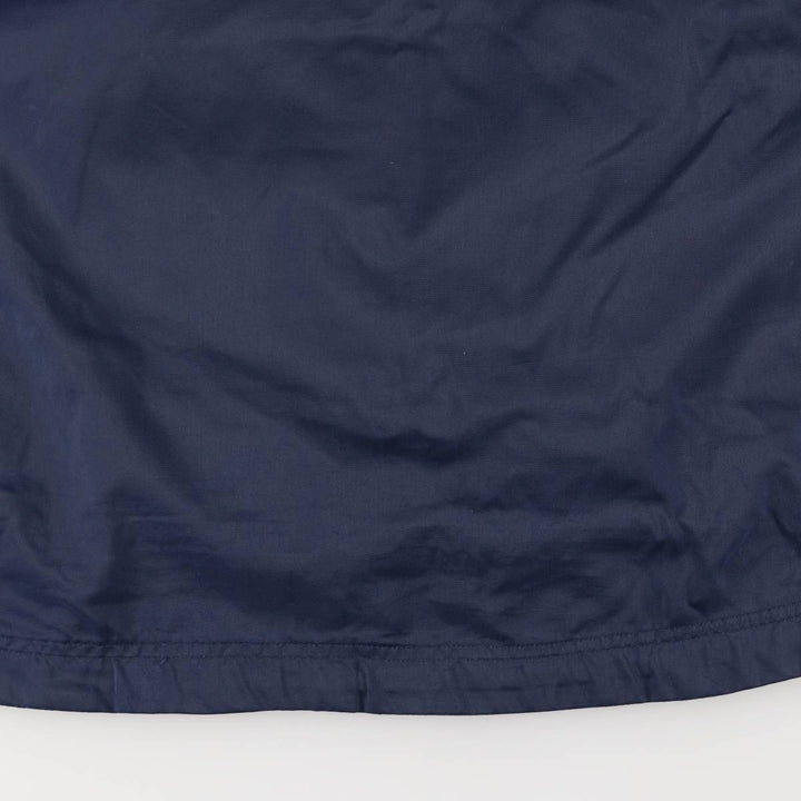 90'S Vintage Nike Anorak Jacket, Men's Size L Nylon navy blue type Vintage Second Hand