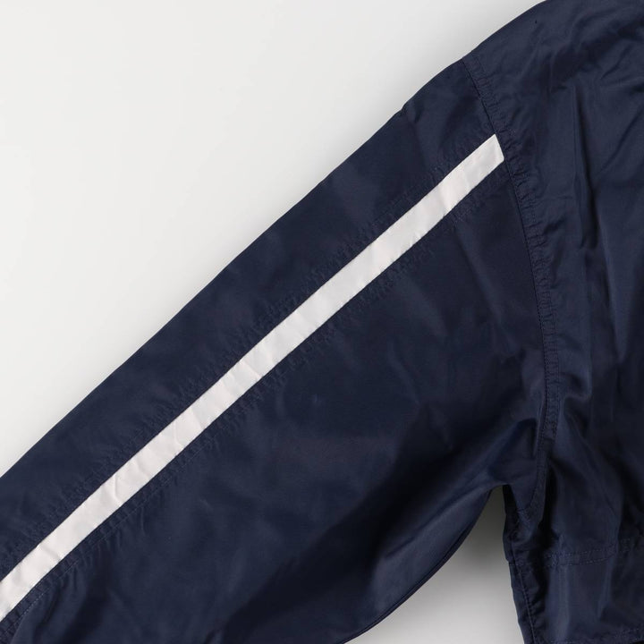90'S Vintage Nike Anorak Jacket, Men's Size L Nylon navy blue type Vintage Second Hand