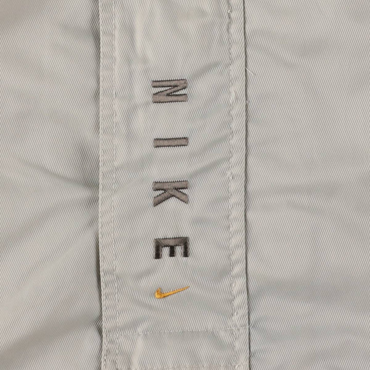 Vintage 90'S Nike Anorak Parka, Men's XXL Nylon Beige type Vintage Second Hand