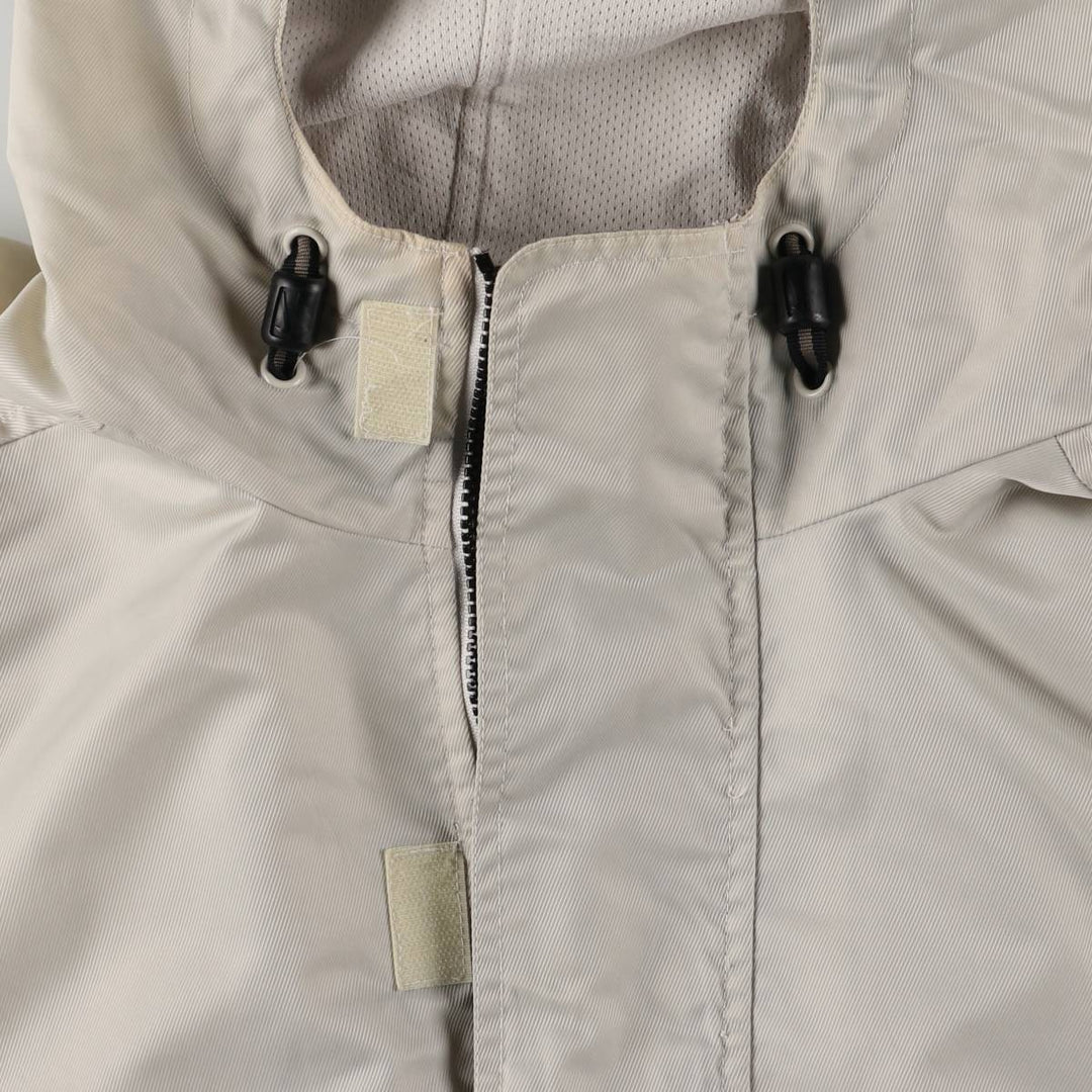 Vintage 90'S Nike Anorak Parka, Men's XXL Nylon Beige type Vintage Second Hand