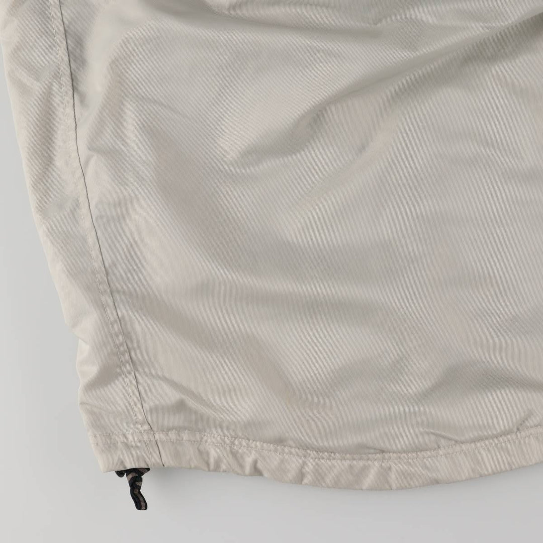 Vintage 90'S Nike Anorak Parka, Men's XXL Nylon Beige type Vintage Second Hand
