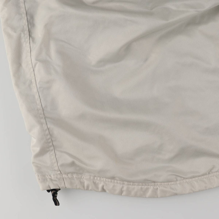 Vintage 90'S Nike Anorak Parka, Men's XXL Nylon Beige type Vintage Second Hand