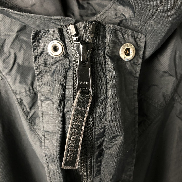 2000'S Columbia Mountain Parka Shell Jacket, Men's XL Nylon black type Vintage Second Hand