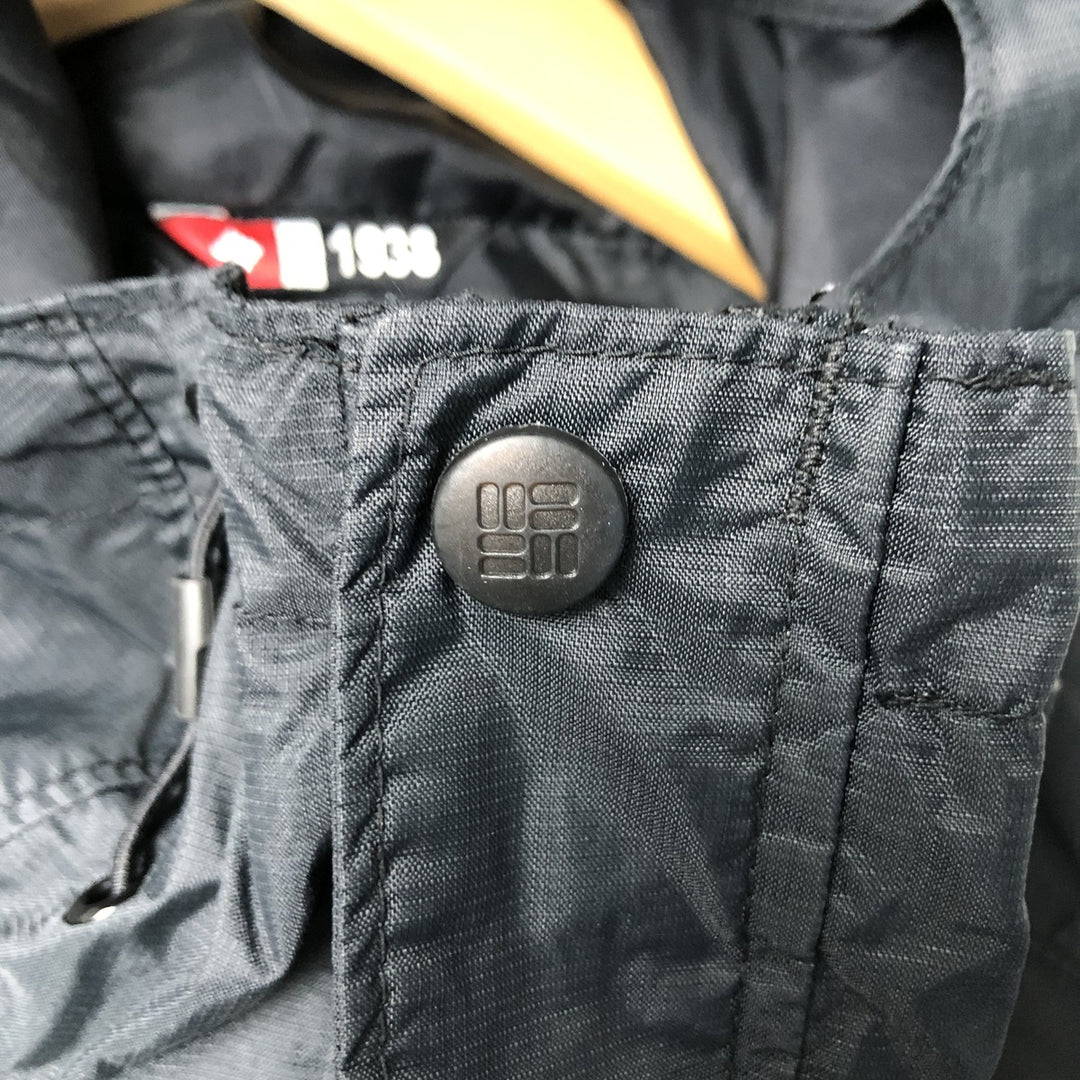 2000'S Columbia Mountain Parka Shell Jacket, Men's XL Nylon black type Vintage Second Hand
