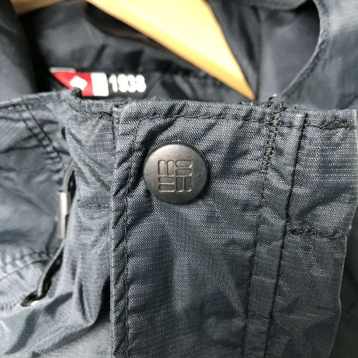 2000'S Columbia Mountain Parka Shell Jacket, Men's XL Nylon black type Vintage Second Hand