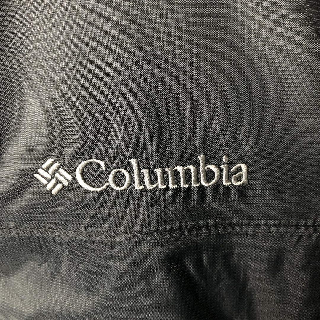 2000'S Columbia Mountain Parka Shell Jacket, Men's XL Nylon black type Vintage Second Hand