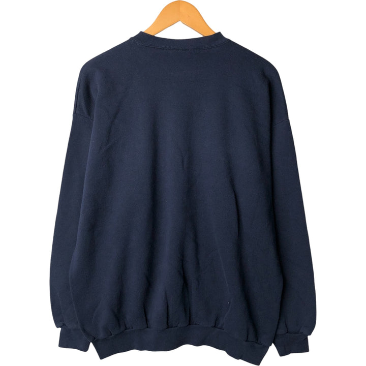 90'S Vintage TSi MICHIGAN University of Michigan College Sweatshirt, Men's Size XL cotton navy blue type Vintage Second Hand