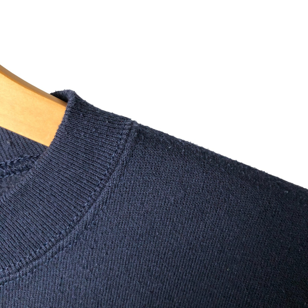 90'S Vintage TSi MICHIGAN University of Michigan College Sweatshirt, Men's Size XL cotton navy blue type Vintage Second Hand