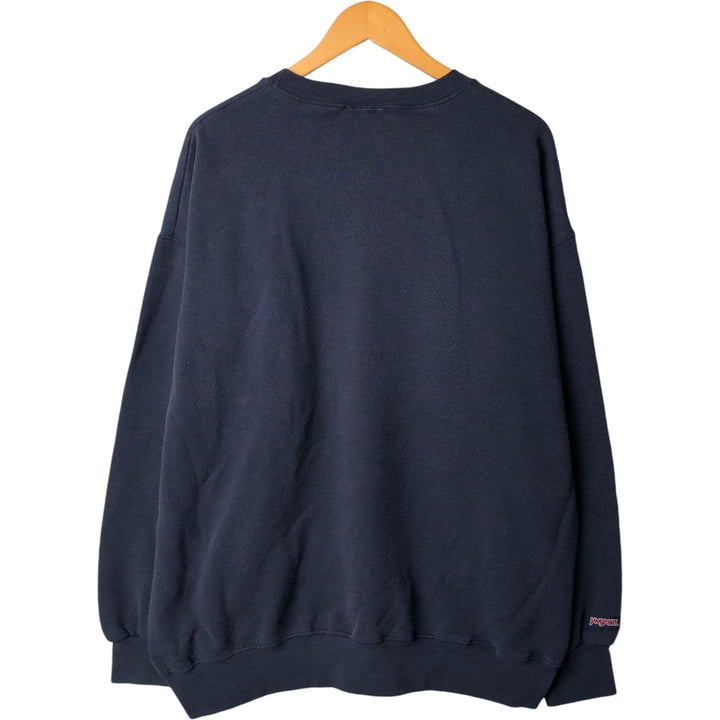Jansport College Sweatshirt, Made in USA, Men's Size XL cotton navy blue type Vintage Second Hand