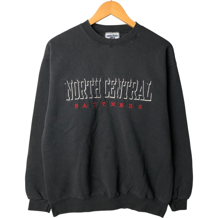 Vintage Lee college sweatshirt from the 90'S and 00s, size M, men's. cotton black type Vintage Second Hand