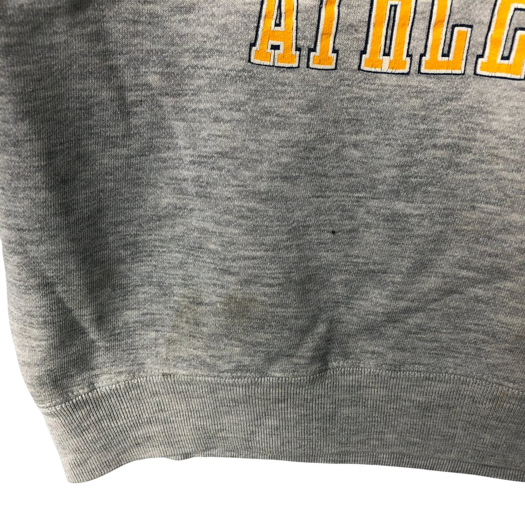 Vintage 1990'S GALT SAND NOTRE DAME University of Notre Dame college sweatshirt. cotton gray type Vintage Second Hand