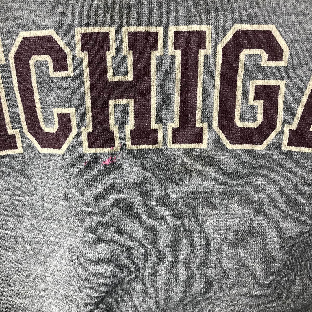 90'S The Cotton Exchange College Sweatshirt, Made in USA, Men's Size L, Vintage cotton Charcoal Vintage Second Hand
