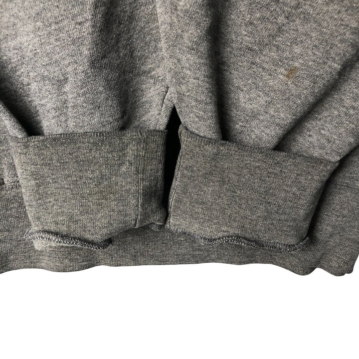 90'S The Cotton Exchange College Sweatshirt, Made in USA, Men's Size L, Vintage cotton Charcoal Vintage Second Hand