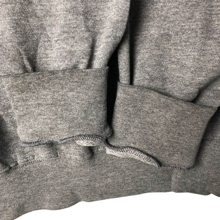 90'S The Cotton Exchange College Sweatshirt, Made in USA, Men's Size L, Vintage cotton Charcoal Vintage Second Hand