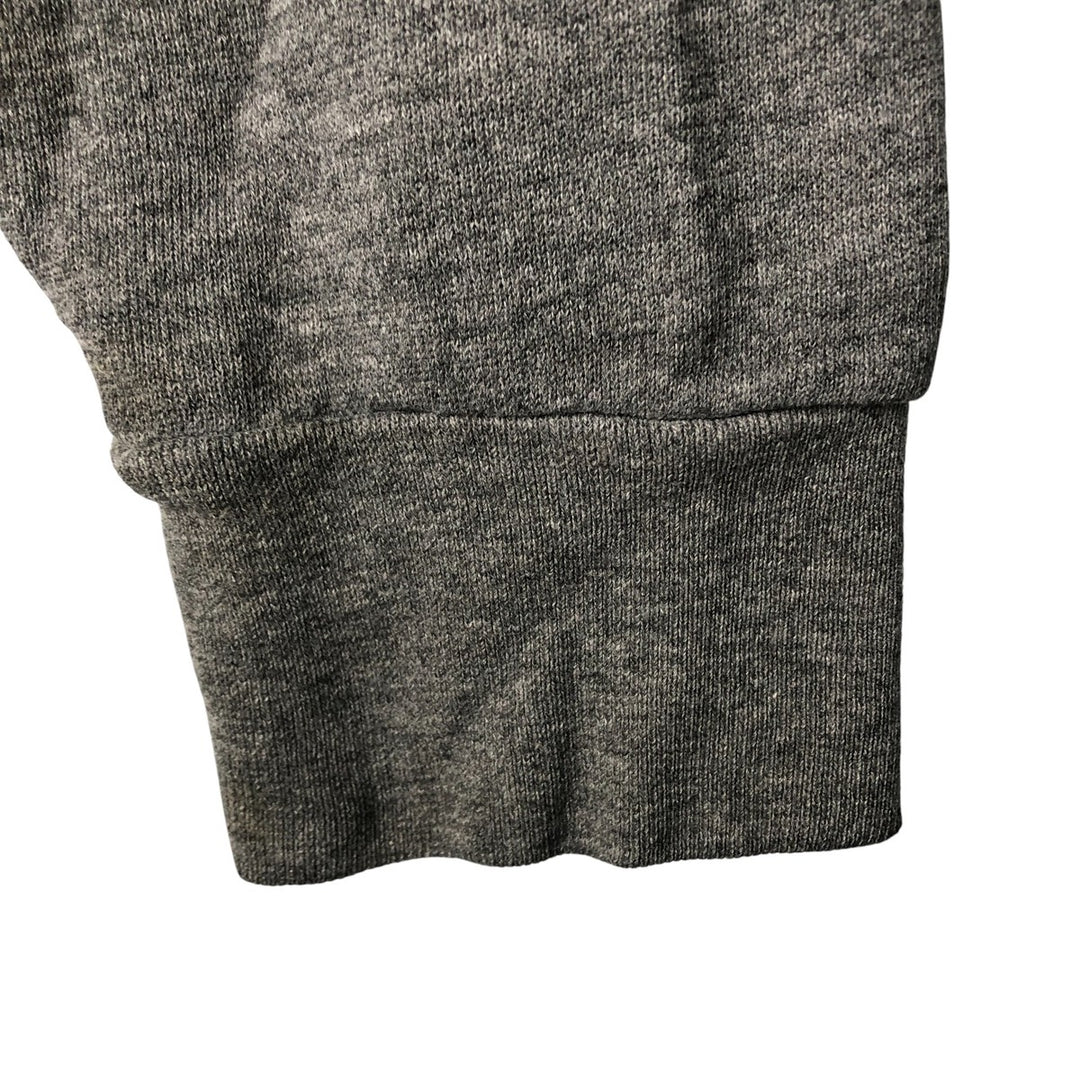 90'S The Cotton Exchange College Sweatshirt, Made in USA, Men's Size L, Vintage cotton Charcoal Vintage Second Hand