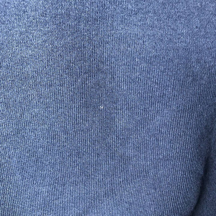 Men's college sweatshirt (XL size) unclear navy blue type Vintage Second Hand