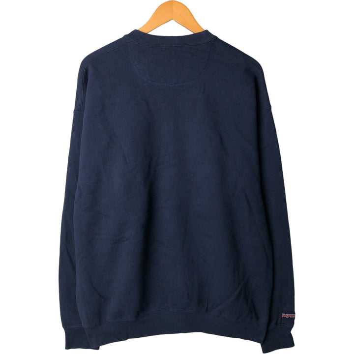 Vintage 1990'S JanSport Penn State University college sweatshirt, Made in USA, Men's XL cotton navy blue type Vintage Second Hand