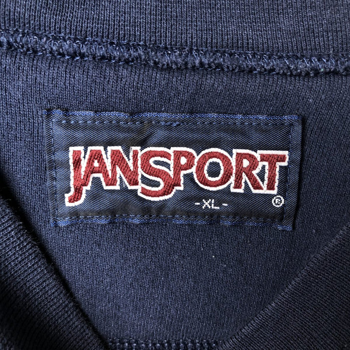 Vintage 1990'S JanSport Penn State University college sweatshirt, Made in USA, Men's XL cotton navy blue type Vintage Second Hand