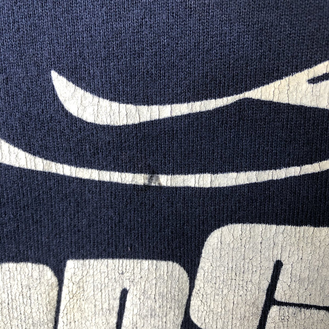 Vintage 1990'S JanSport Penn State University college sweatshirt, Made in USA, Men's XL cotton navy blue type Vintage Second Hand