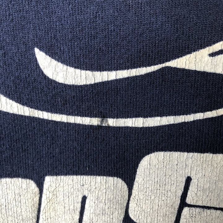 Vintage 1990'S JanSport Penn State University college sweatshirt, Made in USA, Men's XL cotton navy blue type Vintage Second Hand