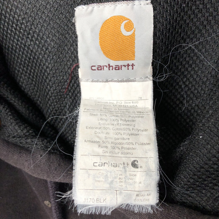 Carhartt Loose Fit Sweat Pullover Hoodie, Men's XL cotton black type Vintage Second Hand