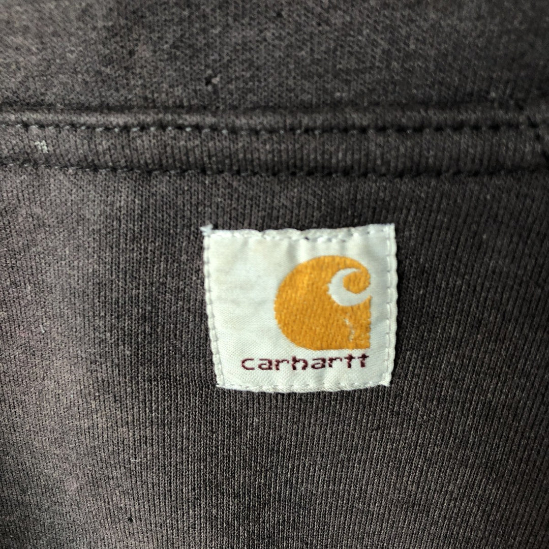 Carhartt Loose Fit Sweat Pullover Hoodie, Men's XL cotton black type Vintage Second Hand