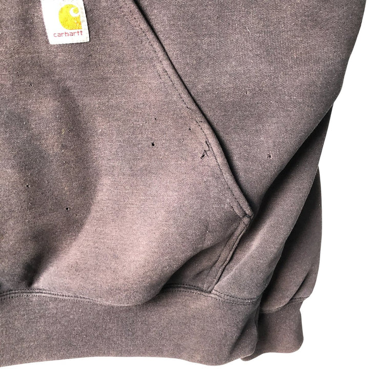 Carhartt Loose Fit Sweat Pullover Hoodie, Men's XL cotton black type Vintage Second Hand