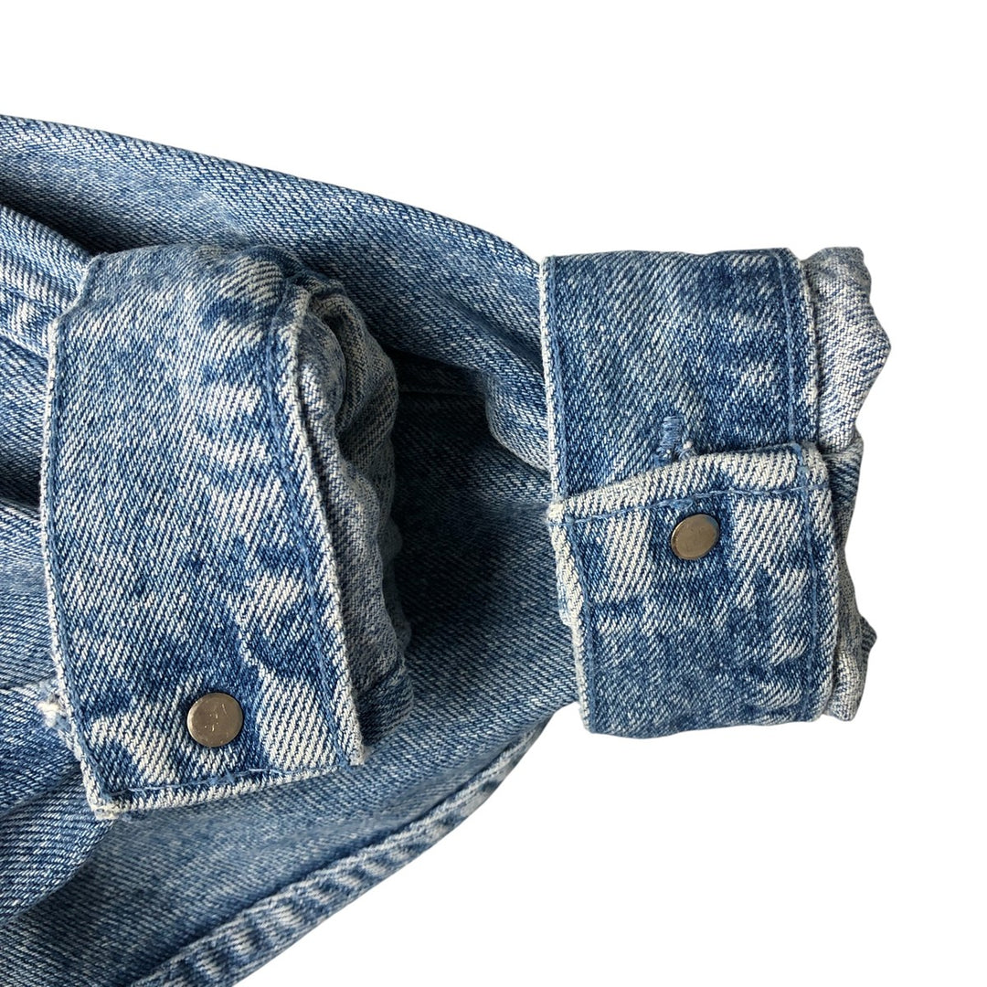 Vintage 1990'S Levi's 70598-4891 Large Patch Denim Jacket, Made in USA, Men's Size Medium cotton blue type Vintage Second Hand