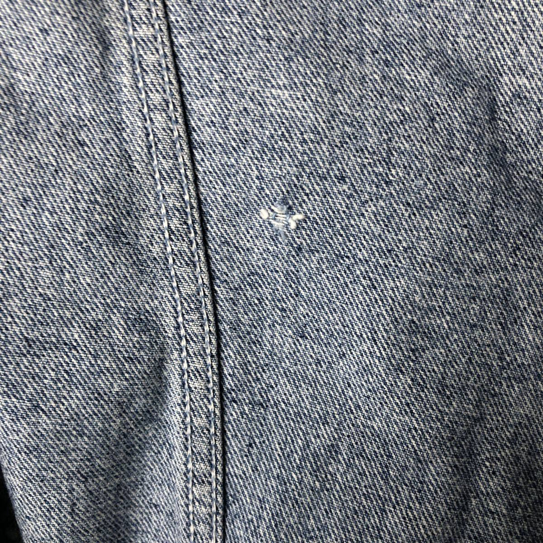 Vintage 1990'S Levi's 70598-4891 Large Patch Denim Jacket, Made in USA, Men's Size Medium cotton blue type Vintage Second Hand