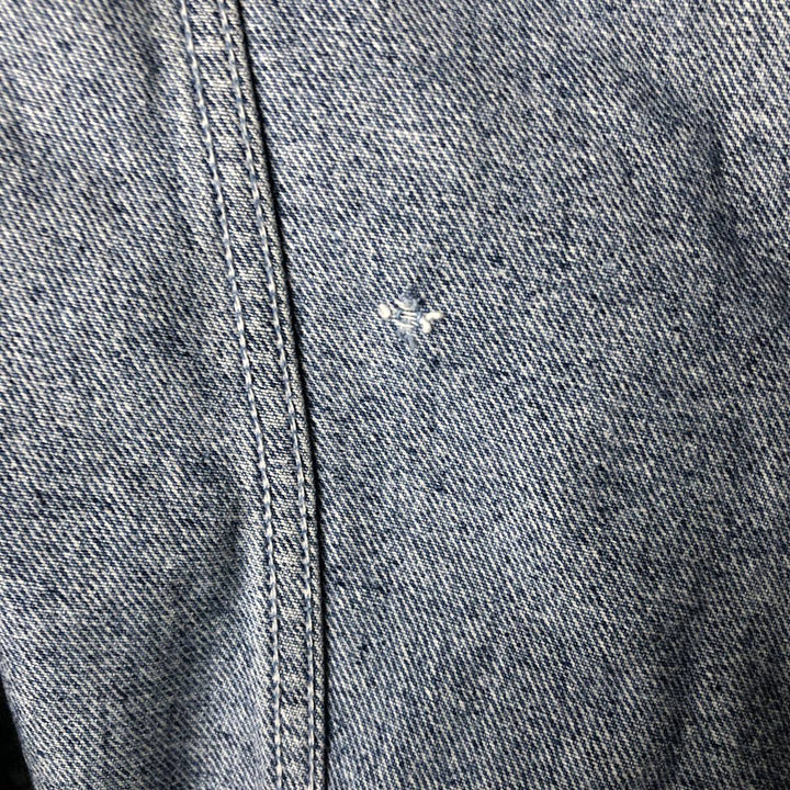 Vintage 1990'S Levi's 70598-4891 Large Patch Denim Jacket, Made in USA, Men's Size Medium cotton blue type Vintage Second Hand