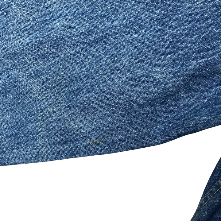 90'S Levi's 75505-0211 denim jacket, made in Canada, men's size M, vintage unclear blue type Vintage Second Hand