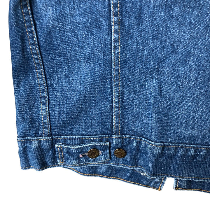 90'S Levi's 75505-0211 denim jacket, made in Canada, men's size M, vintage unclear blue type Vintage Second Hand