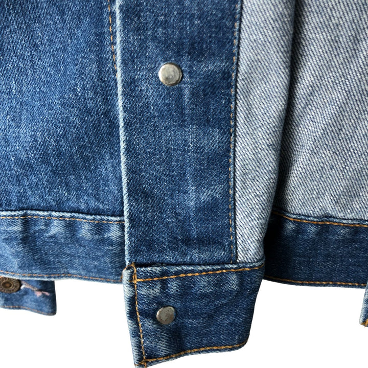 90'S Levi's 75505-0211 denim jacket, made in Canada, men's size M, vintage unclear blue type Vintage Second Hand