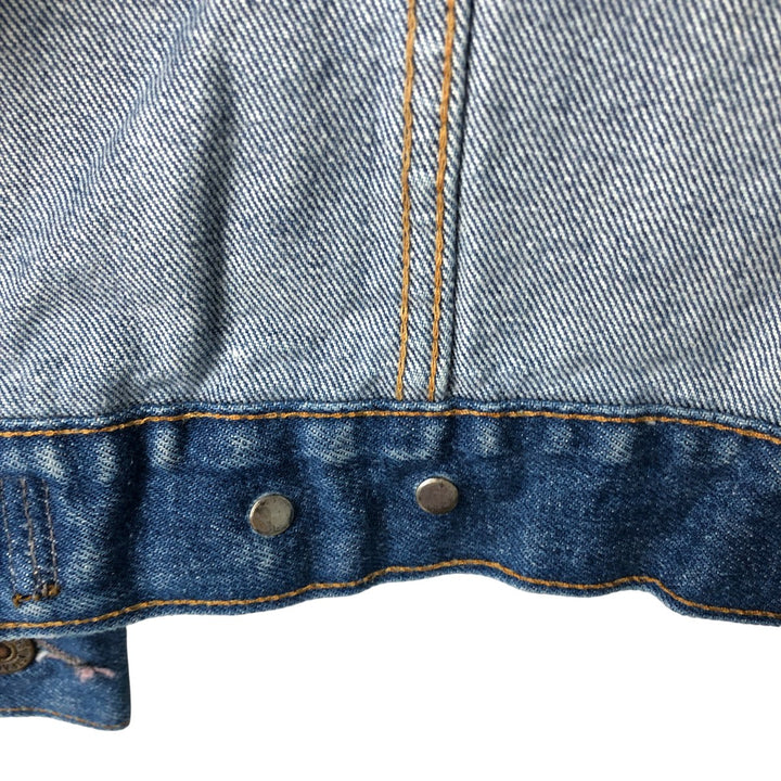 90'S Levi's 75505-0211 denim jacket, made in Canada, men's size M, vintage unclear blue type Vintage Second Hand