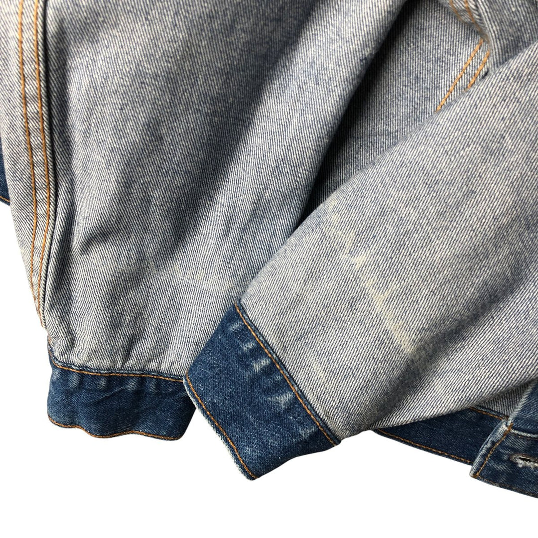 90'S Levi's 75505-0211 denim jacket, made in Canada, men's size M, vintage unclear blue type Vintage Second Hand