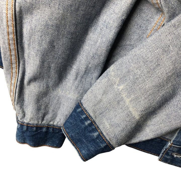 90'S Levi's 75505-0211 denim jacket, made in Canada, men's size M, vintage unclear blue type Vintage Second Hand