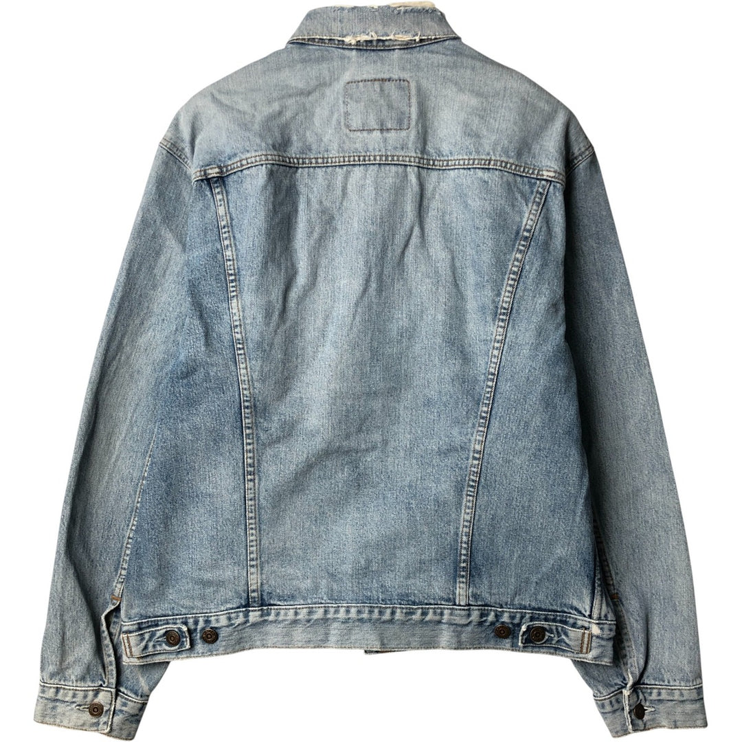 90'S Levi's 70503-0461 Denim Jacket, Men's XXL, Vintage cotton blue type Vintage Second Hand