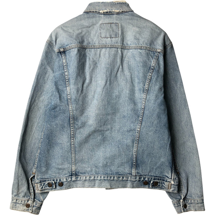 90'S Levi's 70503-0461 Denim Jacket, Men's XXL, Vintage cotton blue type Vintage Second Hand