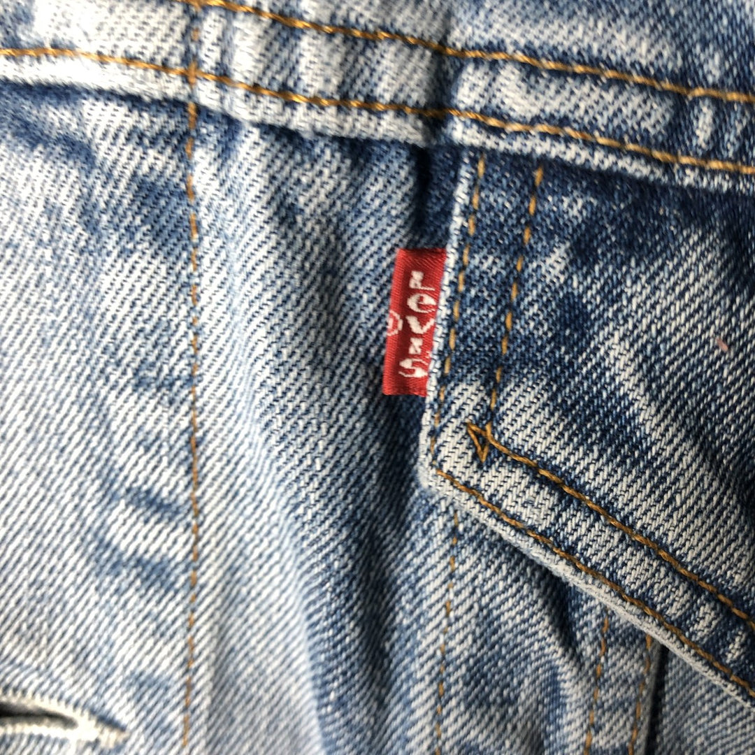 90'S Levi's 70503-0461 Denim Jacket, Men's XXL, Vintage cotton blue type Vintage Second Hand