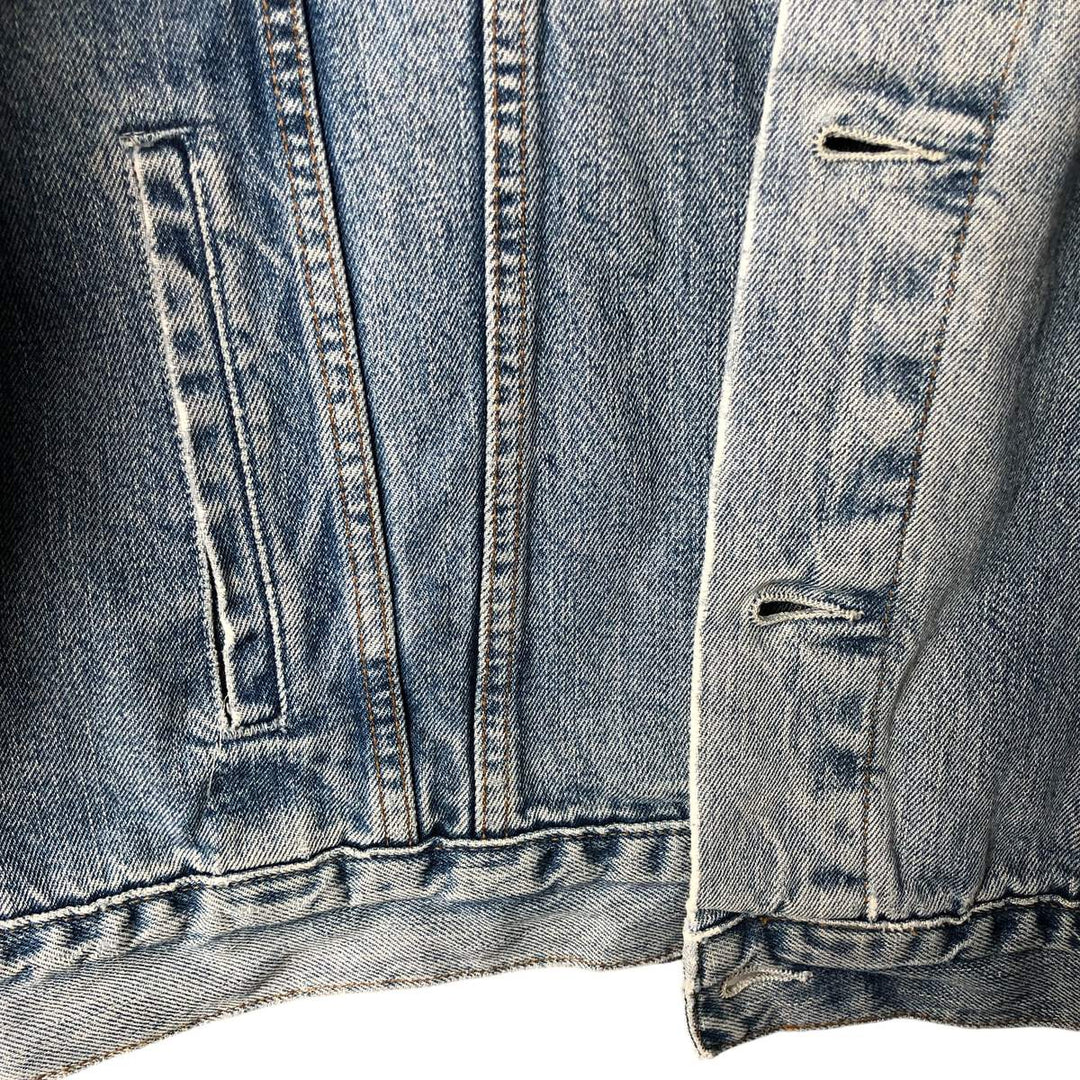 90'S Levi's 70503-0461 Denim Jacket, Men's XXL, Vintage cotton blue type Vintage Second Hand