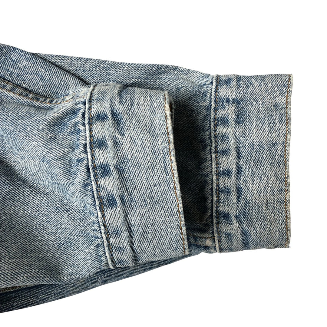 90'S Levi's 70503-0461 Denim Jacket, Men's XXL, Vintage cotton blue type Vintage Second Hand